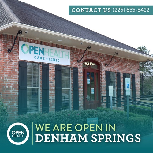 Now open in Denham Springs!