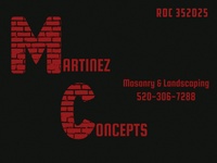 Martinez Concepts Masonry/Landscape Design L.L.C.