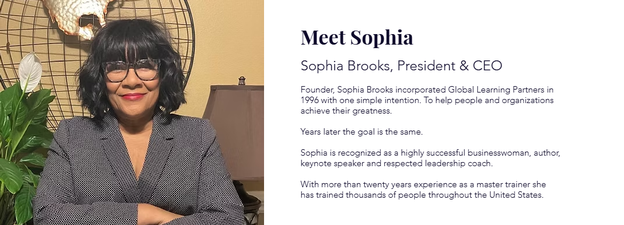 Sophia Brooks, Executive Coach