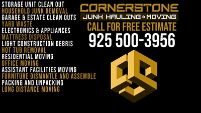 Cornerstone Junk Hauling and Moving