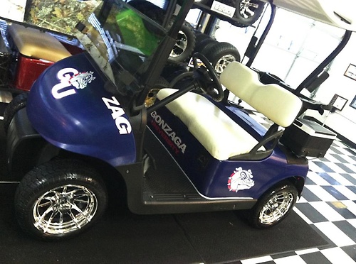 Custom Golf Cart Wrap
