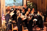 The choir shares their music