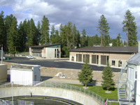 HDR designed and provided construction oversight for the Administration/Laboratory Building and Collections Maintenance Garage at the Coeur d'Alene Wastewater Treatment Plant.