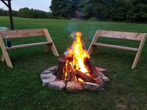 Fire pit for the use of the Butterfly Suite  & The Board Room.