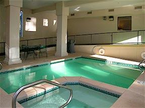 Indoor Heated Pool and Spa open year around.