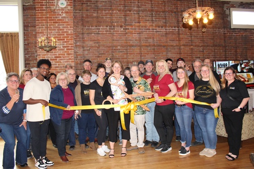 Brick Sip Haus Ribbon Cutting & Grand Opening