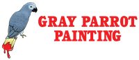 Gray Parrot Painting