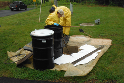We work to remediate all damage - even oil impacted septic fields. 