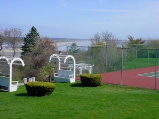 Lookout Resort Tennis Court with a view