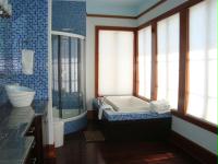Villa Gallici private Master Bath. Amazing views