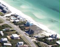 Jackson House Ariel View. Located on 30A in the heart of Dune Allen Beach