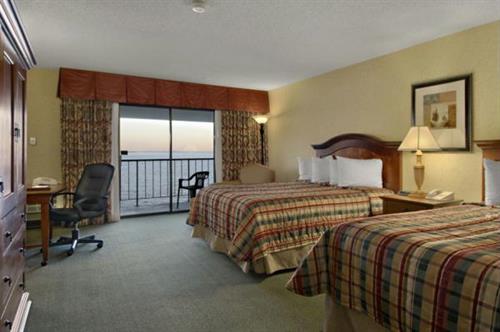 Premium, waterfront room with two queen beds