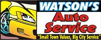 Watson's Auto Service