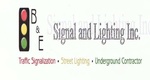 B & E Signal and Lighting B & E Signal and Lighting