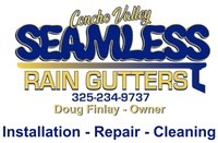Concho Valley Seamless Rain Gutters 