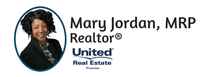 Mary Jordan, Realtor (United Real Estate Premier) Mary Jordan, Realtor (United Real Estate Premier)