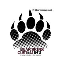Bear Skins Custom Ink