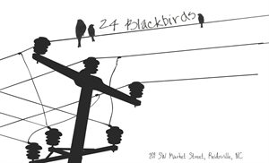 Picture of 24 Blackbirds Postcard