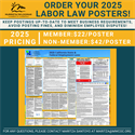 Picture of 2025 Labor Law Poster - Member Only Pricing