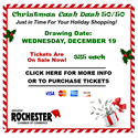 Picture of 2025 Christmas Cash Dash 50/50 Raffle Ticket