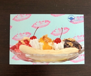 Picture of Banana Split Postcard