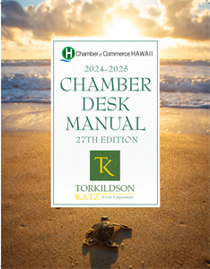 Picture of 2024 Chamber Desk Manual (No Ship)