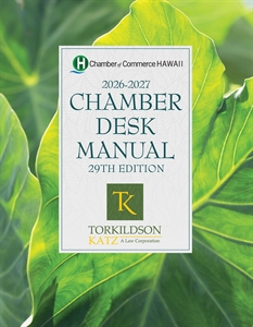 Picture of  2026 Chamber Desk Manual (No Ship)
