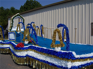 Picture of TEST of Belmont Christmas Parade Float 1