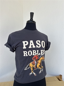 Picture of Paso Robles Cowboy Tee - Charcoal