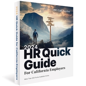 Picture of HR Quick Guide for CA Employers