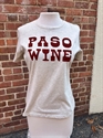 Picture of Women's Oatmeal Paso Wine Shirt