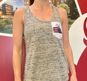 Picture of Grey Pocket Tank - Women's