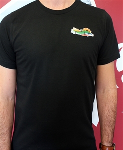 Picture of Red Deer Design T-Shirt - Black
