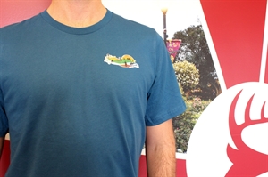 Picture of Red Deer Design T-Shirt - Deep Teal