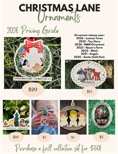 Picture of Full Set of Christmas Lane Ornaments