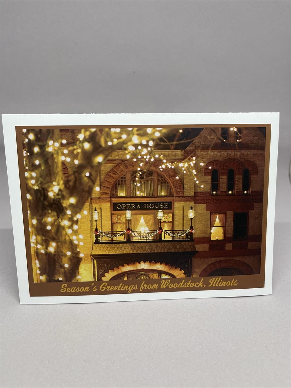 Store. Woodstock Holiday Cards Opera House Lights