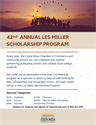 Picture of 2021 Les Miller Student Scholarship Program Donation Page