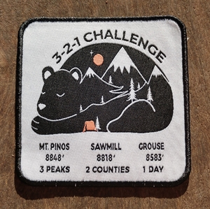 Picture of 3-2-1 Hiking Challenge Patch