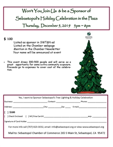 Picture of Tree Lighting Sponsorship Opportunities - 4320