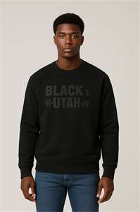 Picture of BLACK IS BE-UTAH-FUL SWEATSHIRTS