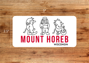 Picture of Mount Horeb Trolls Sticker 