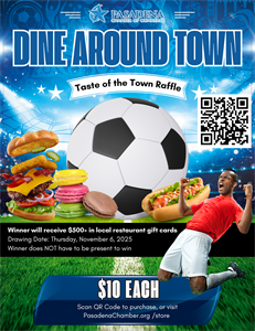 Picture of 2025 Dine Around Town Raffle Ticket