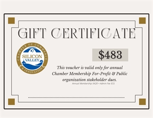 Picture of Gift Certificate For-Profit and Public
