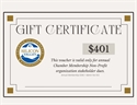 Picture of Gift Certificate Non-Profit