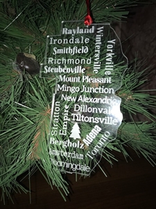 Picture of Jefferson County Ornament - Cities & Villages