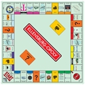 Picture of Ellensburg Monopoly Board