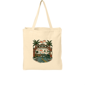 Picture of Vista City Sign Tote Bag