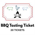 Picture of BBQ Tasting Tickets - 4. Twenty Tickets