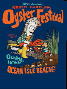 Picture of 2021 NC Oyster Festival Long Sleeve Shirt
