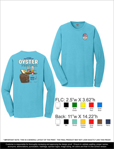 Picture of 2025 NC Oyster Festival Long Sleeve T-Shirt